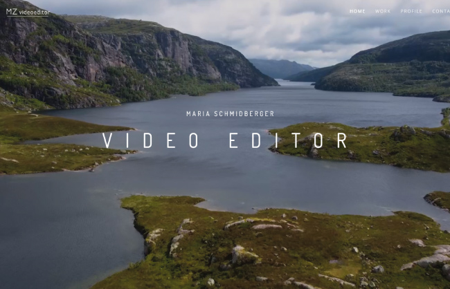 Maria Schmidberger Video Editor
